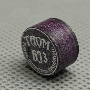 Punta de taco de billar tAOM BJ3 de 14 mm, 9 capas, cuero de cerdo, punta de repuesto para taco de billar y snooker - Product Image 2