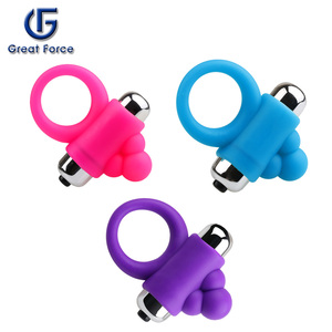 Male Adult Sex Toy Silicone <strong>Penis</strong> Rings Man Masturbation Sextoy Vibrating Cock Ring Ejaculation Delay Vibrator for Couple - Product Image 4