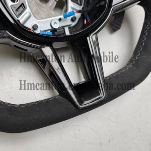 พวงมาลัยหนังกลับคุณภาพสูงสำหรับ BMW CS G30 G31 G32 X3 G01 X4 G02 M2 G87 M3 G80 M4 G82 G42 G20 LCI M5 F90 - Product Image 2