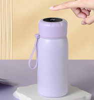 Thermos intelligent avec affichage de la température, 400 ml, pour étudiants, bouteille d'eau en acier inoxydable à double paroi sous vide