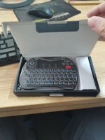 Clavier sans fil Rii X8 Mini avec pavé tactile, récepteur USB 2.4G, disposition russe, arabe, coréenne, lecteur multimédia, Android Box, rechargeable