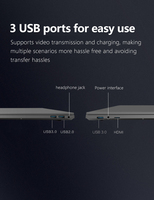 Customized 15.6 Inch Notebook Win11 PRO Computadora Portatil Celeron N5095 RAM 16GB 1TB SSD Laptop Computer Support Business