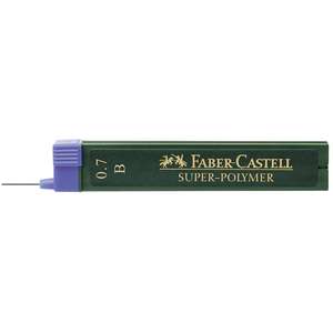 FABER CASTELL feinmine Super-Polymer B 1,0mm 12 stück - Product Image 1