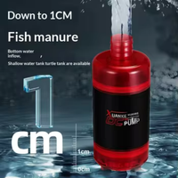 Mini pompe à eau DC 24V, pompe de fontaine de jardin, pompe d'aquarium avec aspiration par le bas pour petits aquariums