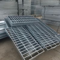 Grille de couvercle de siphon en acier personnalisable pour la construction, grille de drainage des eaux pluviales, type usage intensif