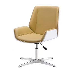 Modern Design Leather Ergonomic Computer Chair Comfort High Back Brown Leather Manager Executive Office Chair - Product Image 3