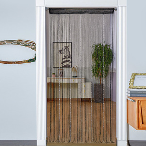 Kristallperlen-Vorhang, Sichtschutz-Trennwand, Quasten-Türvorhang, Eleganter Wohnzimmer- und Hotel-Eingangsbereich-Dekorationsvorhang - Product Image 3