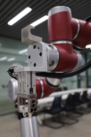 Station de travail robotisée collaborative flexible WF-12A, robot de commande CNC, système de chargement et de déchargement, moteur en acier inoxydable