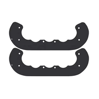 Kit de remplacement de courroies d'entraînement 99-9313, palettes en caoutchouc 108-4884 et grattoir 95-6151 pour souffleuse à neige Toro CCR2000 CCR2450 CCR3000 CCR3650