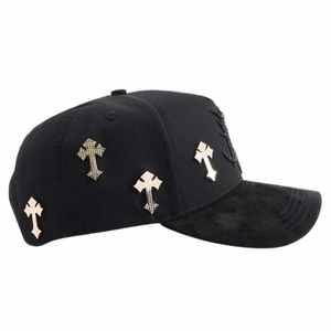 Casquette de baseball Barbas Sports Style en coton 5 panneaux avec visière incurvée chromée et broderie, modèle Premium 2.0 <span class=keywords><strong>Drop</strong></span> Bundle Beard Hats - Product Image 3