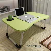 Bureau d'ordinateur pliable de petite taille au design moderne, prix d'usine, en bois, pour étudiant