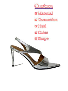 निर्माता कस्टम 2026 महिलाओं द्वारा हस्तनिर्मित उच्च गुणवत्ता वाली चमड़े की महिलाओं ने पैर की अंगुली वर्ग फुट की फुट फुट फुट की ऊंचाई वाले जूते की ओर इशारा किया - Product Image 2