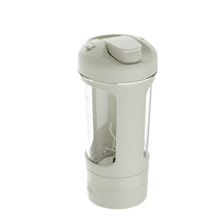 Mélange efficace pour poudres et compléments alimentaires, shaker automatique portable pour protéines avec un couvercle hermétique et anti-fuite