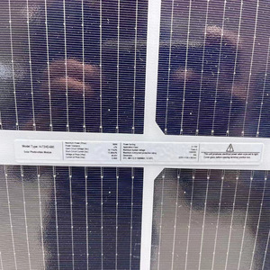 แผงโซลาร์เซลล์ HJT 580W 144 เซลล์ แบบ Half Cut โมโนคริสตัลไลน์ - Product Image 1