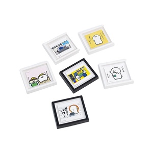 Marcos de Fotos <span class=keywords><strong>Personalizados</strong></span> al por Mayor, Decoración Moderna para el Hogar, Marco de Fotos con Diseño Creativo, Logotipo Personalizado, Imán para Refrigerador - Product Image 3