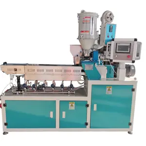 twin screw extruder for plastic pellet extruder plastic extruded plastic solid rod machinery