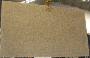 Compre losa de granito de mármol de piedra amarilla de cristal natural con aplicación de suelo de puerta interior y exterior de tamaño personalizado piedra amarilla de cristal - Product Image 2