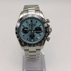 Luxury <b>Men's</b> Chronograph <b>Watch</b> Japan VK63 Movement <b>Watch</b> <b>Waterproof</b> SEILOCE <b>Watch</b> for <b>Men</b> - Product Image 2