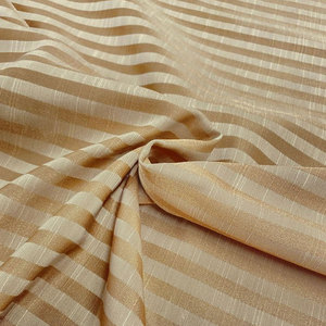 Tela de Primera Calidad con Diseño de Rayas, 100% Poliéster, Dobby, Color Sólido, Patrones de Rayas Brillantes, Satén, Tela Personalizada, Material Textil Suave para Prendas - Product Image 1