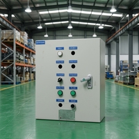 Armoire de distribution électrique étanche IP65 personnalisée 380V/400V 200A 12 prises avec verrou hybride pour chantiers de construction industriels