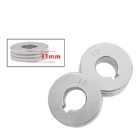 VERDA Rouleau d'alimentation à double entraînement pour soudage à onduleur MIG/TIG 0.8mm-1.0mm Pièces de rechange pour soudage en acier