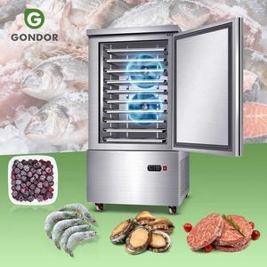 Enfriador italiano pequeño de acero inoxidable Industrial 10x10 <span class=keywords><strong>barato</strong></span> y congelador de marisco Iqf Equipment - Product Image 1