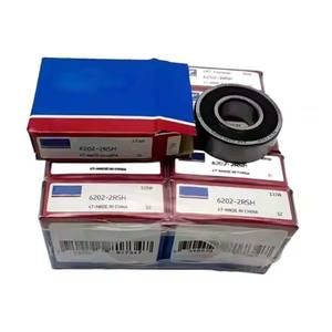 ตลับลูกปืนเม็ดกลมร่องลึกที่ปิดสนิท6202 rs/zz C3 A + แบริ่งรถจักรยานยนต์เหล็กโครเมี่ยมดั้งเดิมเต็มรูปแบบ - Product Image 3