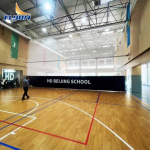 Malla de PVC Ignífuga para Separación de Espacios Deportivos, Cortina Divisoria para Gimnasios, Tamaño Personalizado - Product Image 3