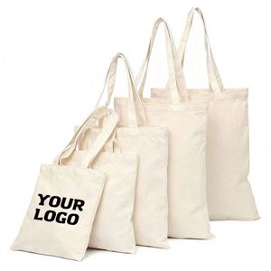 Sy97 Custom Canvas Cotton Tote Shop Bag With Logo Hot Sale Design Reusable Shopping Bag Promotion Gift Customizable Bags <b>Print</b> - Product Image 1