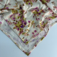Hijab en jersey imprimé de luxe, châle quotidien tricoté respirant et doux pour femmes musulmanes, voile simple face de haute qualité