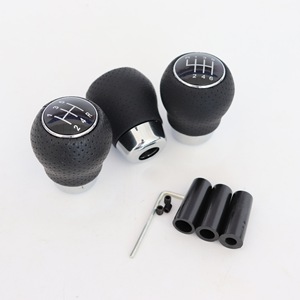 Car Gear <b>Knob</b> Leather Ergonomic 5 Speed Manual <b>Shift</b> <b>Knob</b> For Various Vehicle Models - Product Image 3