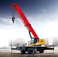 Grue tout-terrain SRC300T pour levage et construction lourds, idéale pour le levage de composants de concasseurs