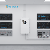 Convertisseur hybride triphasé SRNE 8kW 10kW 12kW à phases séparées 120/240V en parallèle, étanche IP65, efficacité 97,5%