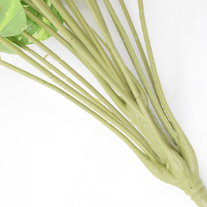 ต้นทาโร่ปลอมหลากสี 18 ใบ ต้นทาโร่ปลอมในกระถางพร้อมขาตั้ง สำหรับตกแต่งภายใน - Product Image 5