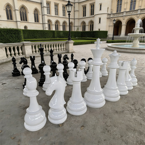 <span class=keywords><strong>Scacchi</strong></span> in Resina Personalizzabili Moderni e Minimalisti, Scultura Artistica Premium <span class=keywords><strong>a</strong></span> <span class=keywords><strong>Tema</strong></span> Festa per Collezione ed Esposizione - Product Image 6