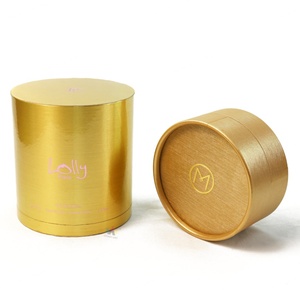 High Quality <b>Empty</b> Paper Cylinder Perfume <b>Box</b> Packaging Custom 50 ml Round Tube Perfume <b>Box</b> - Product Image 1