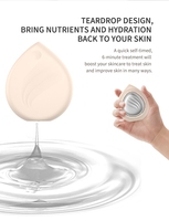 Mini dispositivo facial de microcorriente, dispositivo de estiramiento de la piel para esculpir la cara, masaje facial