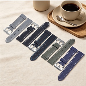 สายนาฬิกา Jettda Hybrid Nylon Canvas แบบปลดเร็ว สายหนังอเนกประสงค์สำหรับผู้ชายและผู้หญิง กันน้ำ พร้อมตะเข็บเย็บ - Product Image 1