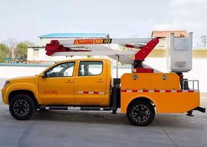 Plataforma de Trabalho Aéreo Isolada Montada em Caminhão de <span class=keywords><strong>15m</strong></span> com Braço Telescópico e Balde - Product Image 4