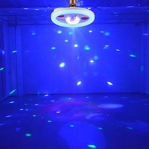 Lampe LED Disco RGB 36W E27 pour Fêtes à Domicile et Anniversaires, Ampoule Blanche Multifonction avec Haut-parleur et Télécommande pour Éclairage de Fête - Product Image 5