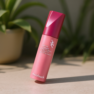 Gloss à lèvres Troistouch Soft Pink Glowing Tint, formule K Beauty, tous types de peau, maquillage longue tenue - Product Image 3