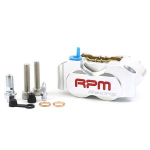 Nouveau Étriers <span class=keywords><strong>de</strong></span> <span class=keywords><strong>Frein</strong></span> à Radiateur Bidirectionnels <span class=keywords><strong>RPM</strong></span> à Quatre Pistons, Maître-Cylindre Inférieur, Modification en Alliage d'Aluminium, Rénovation/Mise à Niveau 1 An - Product Image 2