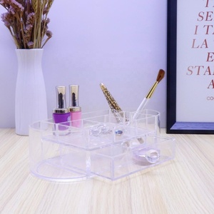 Amazon Supplier Clear Hair Accessories Acrylic Cosmetic Makeup Cube Organizer - Product Image 3
