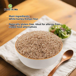 للبيع بالجملة شعار مخصص للتعبئة منخفض السكري جي فقدان الوزن وجبة سريعة شيراتاكي فورية كونجاك هايلاند الشعير الأرز الجاف - Product Image 3