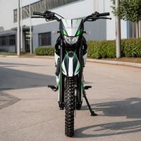 Moto sportive à essence 250cc haute performance, vitesse 118 km/h, frein à disque double pour la compétition tout-terrain