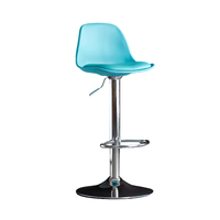 Tabouret de bar pivotant en métal moderne pour bar à domicile, hôtel, villa, salon