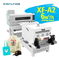 Imprimante Xin Flying DTF A2 Machine d'impression XP600/I1600 Imprimante DTF à tête d'impression 2 pièces avec secoueur et séchoir 42cm Livraison depuis les États-Unis