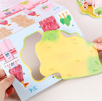 Offre Spéciale usine Direct 3D belle maison modèle Puzzle moulin à vent Construction hollandais jeu Puzzle jouet poussettes pour enfants