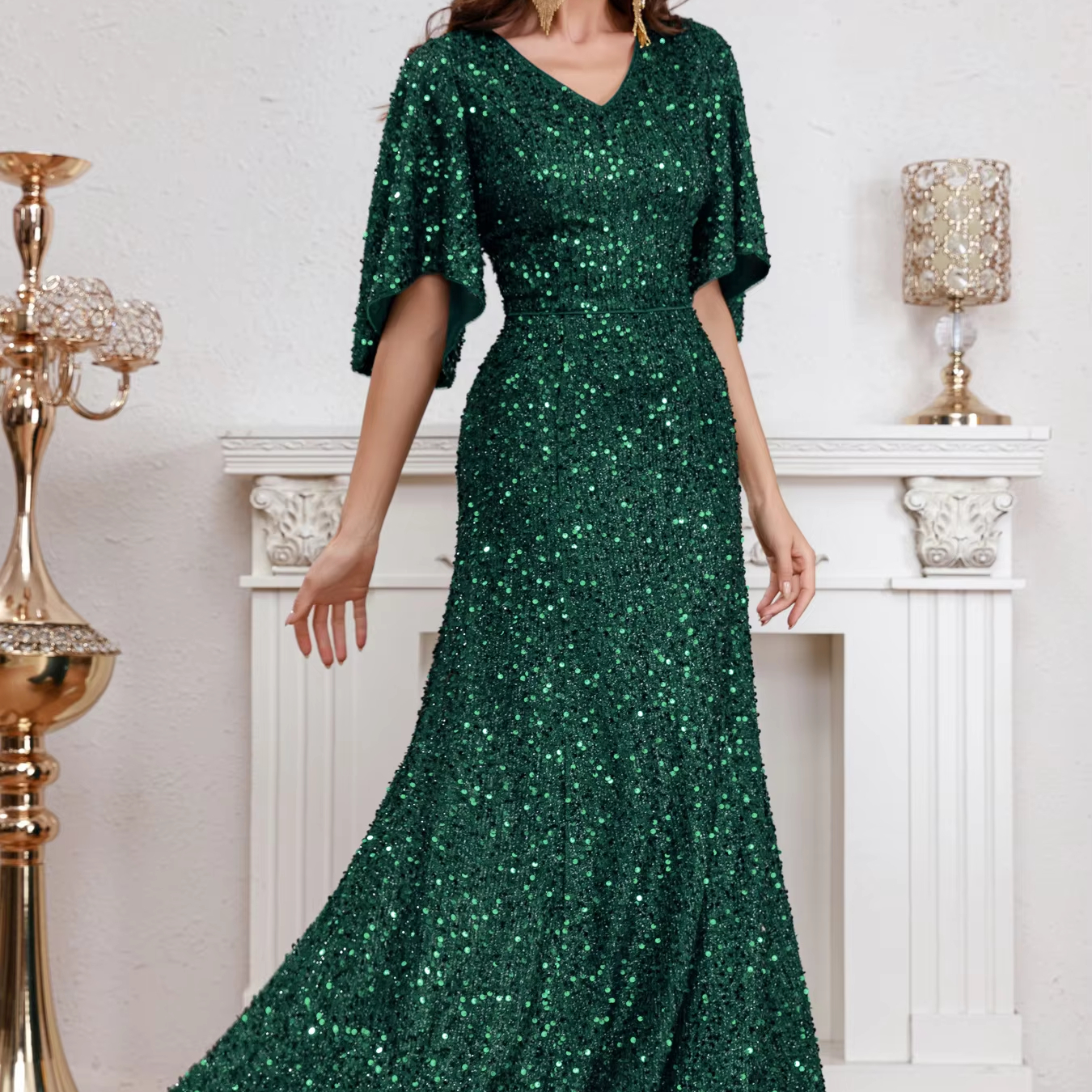 elegant velvet dress Black Velvet Dress - Bridesmaid Dress