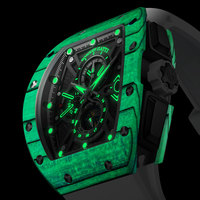 Montre mécanique chronographe fonctionnelle Bonest Gatti pour hommes, cristal saphir, cadran lumineux, bracelet en silicone de haute qualité BG9007
